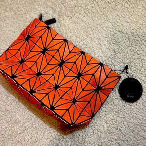 Geo Slanted Square Crossbody Clutch